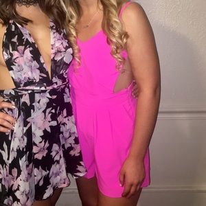 Pink romper